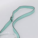 FENDI Zucca Canvas Peek A Boo Regular Bag Leather 2way Green Silver Auth 196588A-10