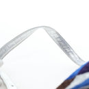 FENDI Mamma Baguette Shoulder Bag Canvas Blue Silver Auth 196591V-15