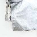 FENDI Mamma Baguette Shoulder Bag Canvas Blue Silver Auth 196591V-21