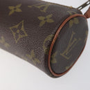 LOUIS VUITTON Monogram Papillon Pouch LV Auth 196594-15