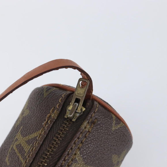 LOUIS VUITTON Monogram Papillon Pouch LV Auth 196594