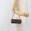 LOUIS VUITTON Monogram Papillon Pouch LV Auth 196594-18