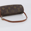 LOUIS VUITTON Monogram Papillon Pouch LV Auth 196594-7