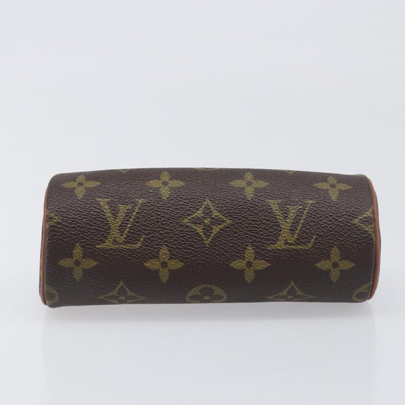 LOUIS VUITTON Monogram Papillon Pouch LV Auth 196594