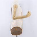 GUCCI Micro GG Supreme Shoulder Bag PVC Beige Gold 007 084 0094 Auth 196603-22