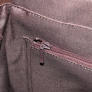 BURBERRY Nova Check Hand Bag Canvas Beige Silver Auth 196618A-21