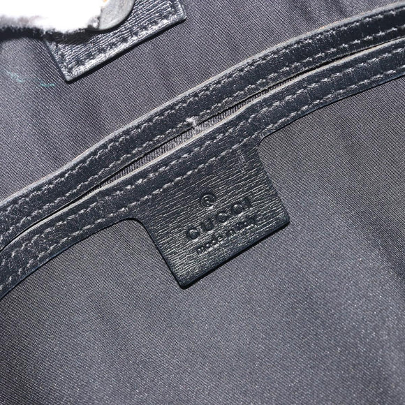 GUCCI GG Supreme Tote Bag PVC White Gold 197953 Auth 196619