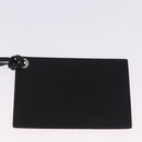 BALENCIAGA Pannier XS Hand Bag Raffia Black Silver 466498 Auth 196622A-21