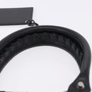 BALENCIAGA Pannier XS Hand Bag Raffia Black Silver 466498 Auth 196622A-8