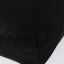 Stella MacCartney Chain Shoulder Bag Polyester Black Silver Auth 196625A-11