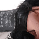 Stella MacCartney Chain Shoulder Bag Polyester Black Silver Auth 196625A-21