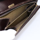 FENDI Zucca Canvas Bifold Wallet Black Brown Auth 196628V-20