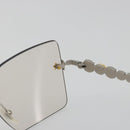 GUCCI Glasses Metal White Silver GG0644S Auth 196630M-14