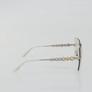 GUCCI Glasses Metal White Silver GG0644S Auth 196630M-4