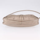 Salvatore Ferragamo Vala Hand Bag Leather 2way Champagne Gold Auth 196633A-11