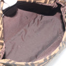 FENDI Zucca Canvas Mamma Baguette Shoulder Bag Brown Black Auth 196636M-10