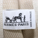 HERMES Aline Shoulder Bag Cotton Beige Gold Auth 196640A-14