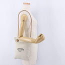 HERMES Aline Shoulder Bag Cotton Beige Gold Auth 196640A-18