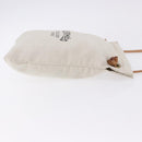 HERMES Aline Shoulder Bag Cotton Beige Gold Auth 196640A-4
