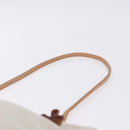 HERMES Aline Shoulder Bag Cotton Beige Gold Auth 196640A-8