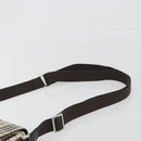 BURBERRY Nova Check Shoulder Bag Canvas Beige Silver Auth 196647A-8