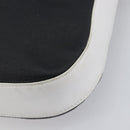 LOEWE Shoulder Bag PVC Leather Black Silver Auth 196654-16