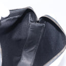 LOEWE Shoulder Bag PVC Leather Black Silver Auth 196654-18