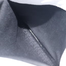 LOEWE Shoulder Bag PVC Leather Black Silver Auth 196654-20