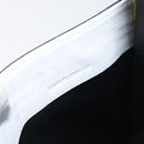 LOEWE Shoulder Bag PVC Leather Black Silver Auth 196654-12