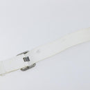 LOEWE Shoulder Bag PVC Leather Black Silver Auth 196654-9