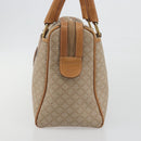 CELINE Macadam Canvas Hand Bag PVC Beige Gold Auth 196656A-5