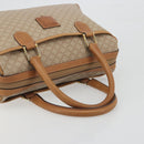 CELINE Macadam Canvas Hand Bag PVC Beige Gold Auth 196656A-7