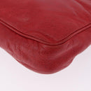 BALENCIAGA The Hip Shoulder Bag Leather Red 242803 Auth 196657A-16