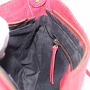 BALENCIAGA The Hip Shoulder Bag Leather Red 242803 Auth 196657A-20