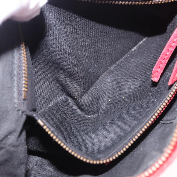 BALENCIAGA The Hip Shoulder Bag Leather Red 242803 Auth 196657A