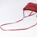 BALENCIAGA The Hip Shoulder Bag Leather Red 242803 Auth 196657A-7