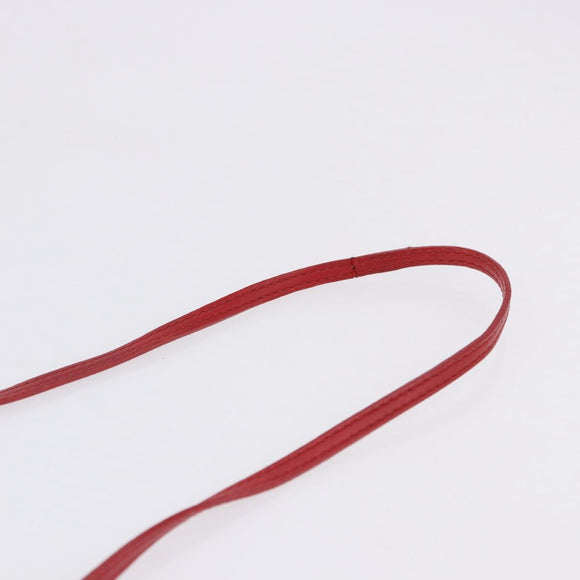 BALENCIAGA The Hip Shoulder Bag Leather Red 242803 Auth 196657A