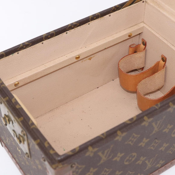 LOUIS VUITTON Monogram Boite Flacon Hand Bag M21828 LV Auth 196661