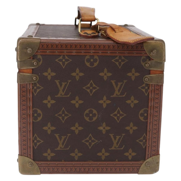 LOUIS VUITTON Monogram Boite Flacon Hand Bag M21828 LV Auth 196661
