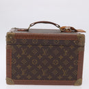 LOUIS VUITTON Monogram Boite Flacon Hand Bag M21828 LV Auth 196661-3