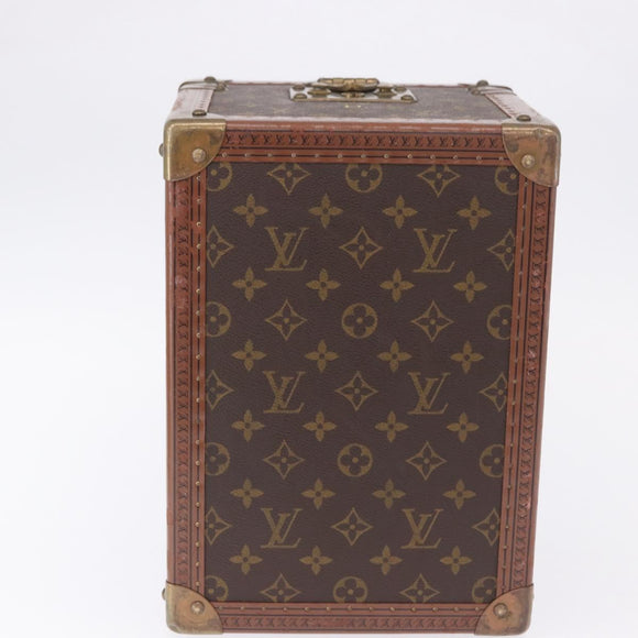 LOUIS VUITTON Monogram Boite Flacon Hand Bag M21828 LV Auth 196661