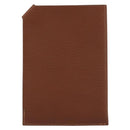 HERMES Tarmac Passport Case Leather Brown Auth 196663V-3