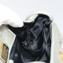 LOEWE Shoulder Bag Leather Champagne Gold Auth 196664A-19