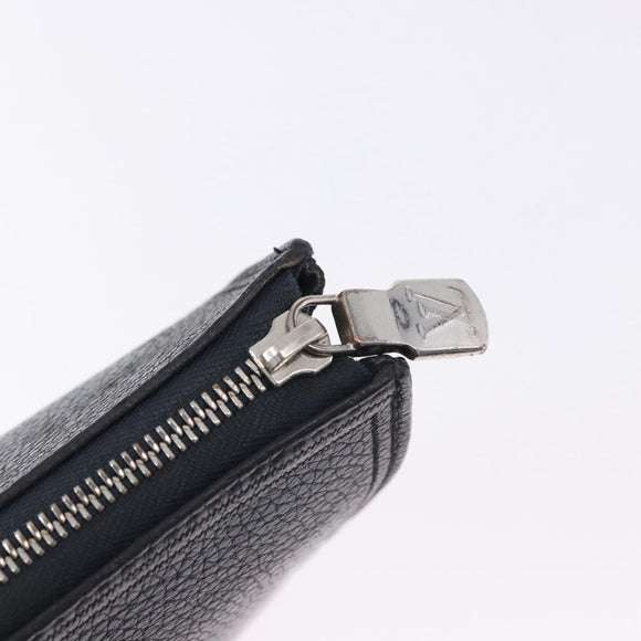 LOUIS VUITTON Pochette Jules GM Bag Taurillon Leather Navy M68235 Auth 196665A