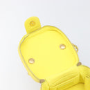 CHANEL Matelasse Chain Vanity Bag Lamb Skin 2way Yellow Gold CC Auth 196667M-20
