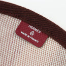 HERMES Animo Block Bag Shoulder Bag Canvas Multicolor Silver Auth 196668M-16