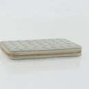 BOTTEGA VENETA INTRECCIATO Long Wallet Leather Gray Gold Auth 196669M-5