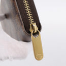 LOUIS VUITTON Damier Ebene Zippy Wallet Long Wallet N41661 LV Auth 196670-8