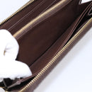 LOUIS VUITTON Damier Ebene Zippy Wallet Long Wallet N41661 LV Auth 196670-20