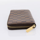 LOUIS VUITTON Damier Ebene Zippy Wallet Long Wallet N41661 LV Auth 196670-3